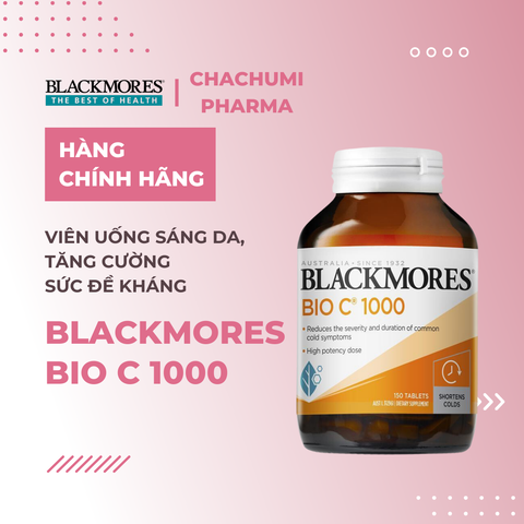 Bio C 1000 - Viên uống sáng da, tăng cường sức đề kháng