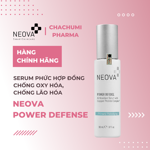 Neova Power Defense - Serum Cu3, Chống Oxy Hóa, Giảm Nám
