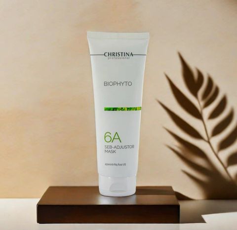 Christina Biophyto 6A Seb - Adjustor Mask, Mặt nạ Phục Hồi và Se Khít Lỗ Chân Lông 250ml