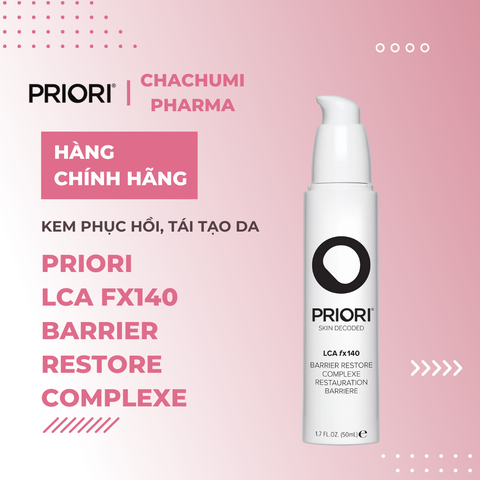Priori LCA Fx140 Barrier Restore Complexe - Kem Phục Hồi, Tái Tạo Da 50ml