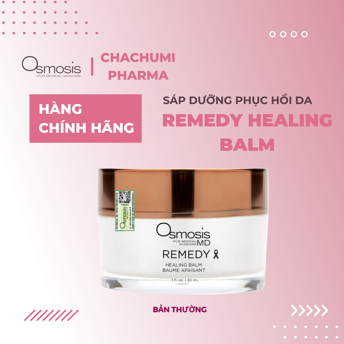 Osmosis Remedy MD Healing Balm - Sáp Dưỡng Phục Hồi Da 30ml