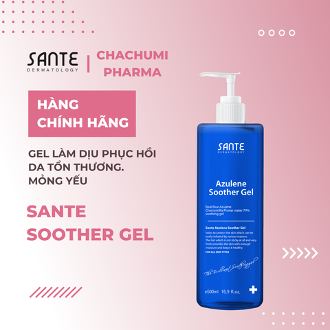 Sante Soother Gel - Gel Làm Dịu Phục Hồi Da Tổn Thương - Mỏng Yếu