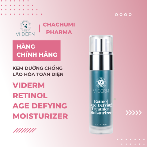 Viderm Retinol Age Defying Moisturizer – Kem dưỡng chống lão hóa toàn diện 50ml