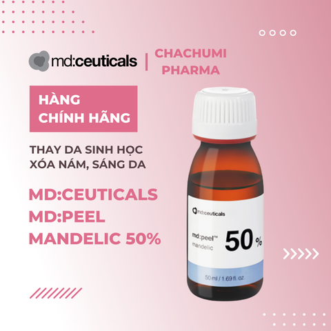 Md:ceuticals Md:peel mandelic 50% - Thay da sinh học xóa nám, sáng da