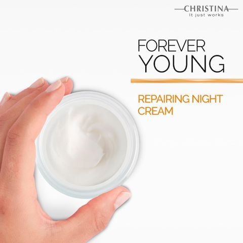 Christina Forever Young Repairing Night Cream Kem Dưỡng Tái Tạo Trẻ Hoá Da Ban Đêm 50ml