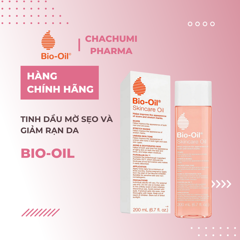 Bio-Oil - Tinh Dầu Mờ Sẹo Và Giảm Rạn Da