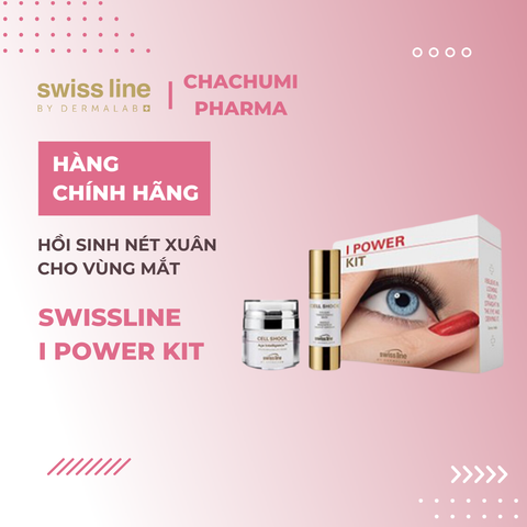 Swissline I Power Kit - Bộ hồi sinh nét xuân cho vùng mắt