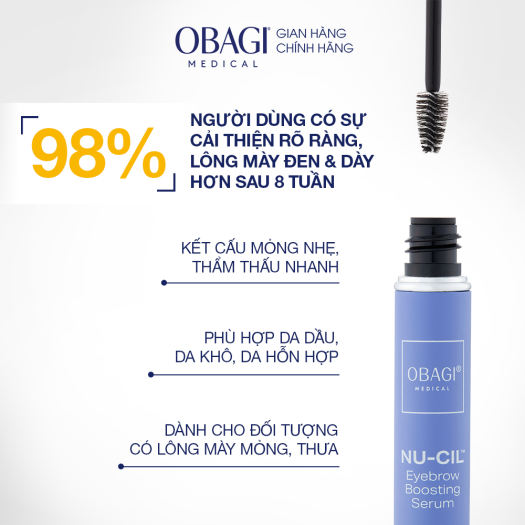 Obagi Eyebrow Boosting 5ml - Serum Tăng Trưởng Dày Lông Mày