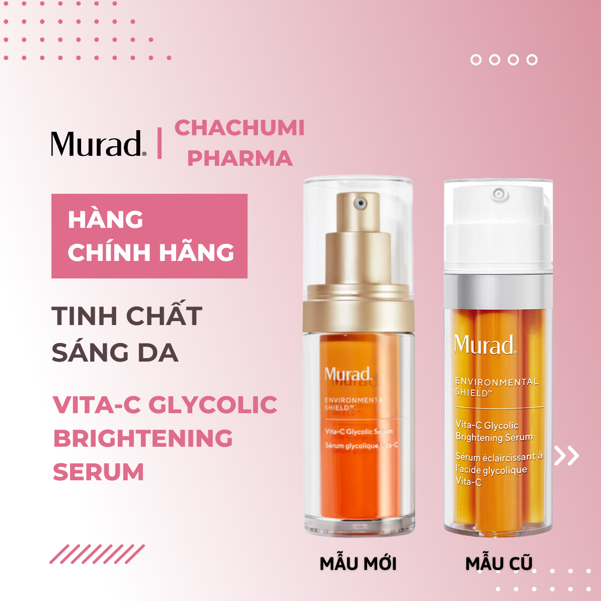 Murad Vita-C Glycolic Brightening Serum - Tinh chất sáng da