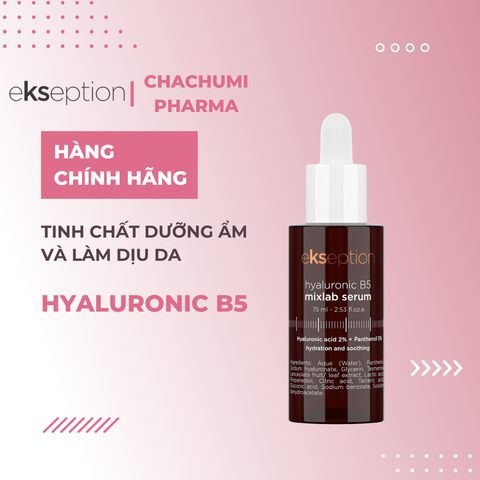 Tinh Chất Ekseption Hyaluronic B5 Mixlab Serum Phục Hồi Và Làm Dịu Da 75ml