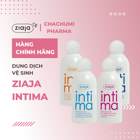 Ziaja intima - Dung dịch vệ sinh