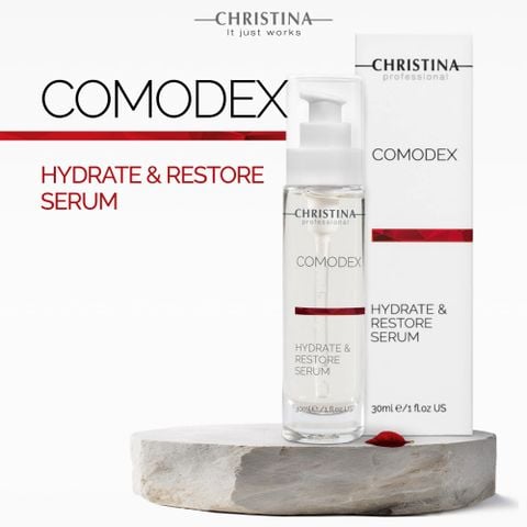 Serum Christina Comodex Hydrate & Restore Serum Cấp Nước và Tái Tạo Da 30ml