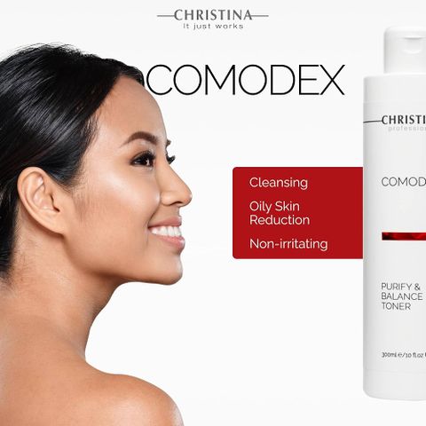 Toner Christina Comodex Purify & Balance Làm Sạch Bã Nhờn Và Ngăn Ngừa Mụn 300ml
