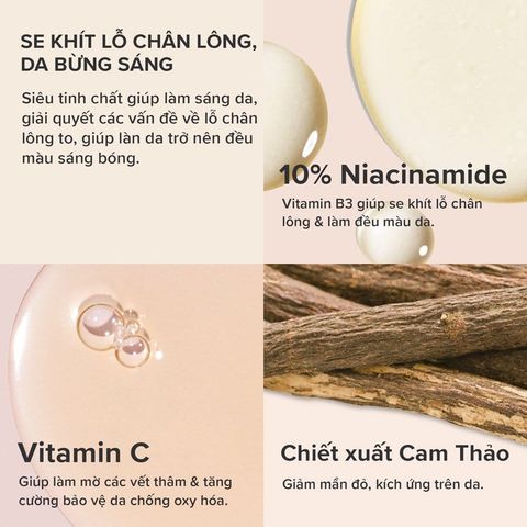 Paula's Choice 10% Niacinamide Booster - Tinh chất se khít lỗ chân lông và làm sáng da