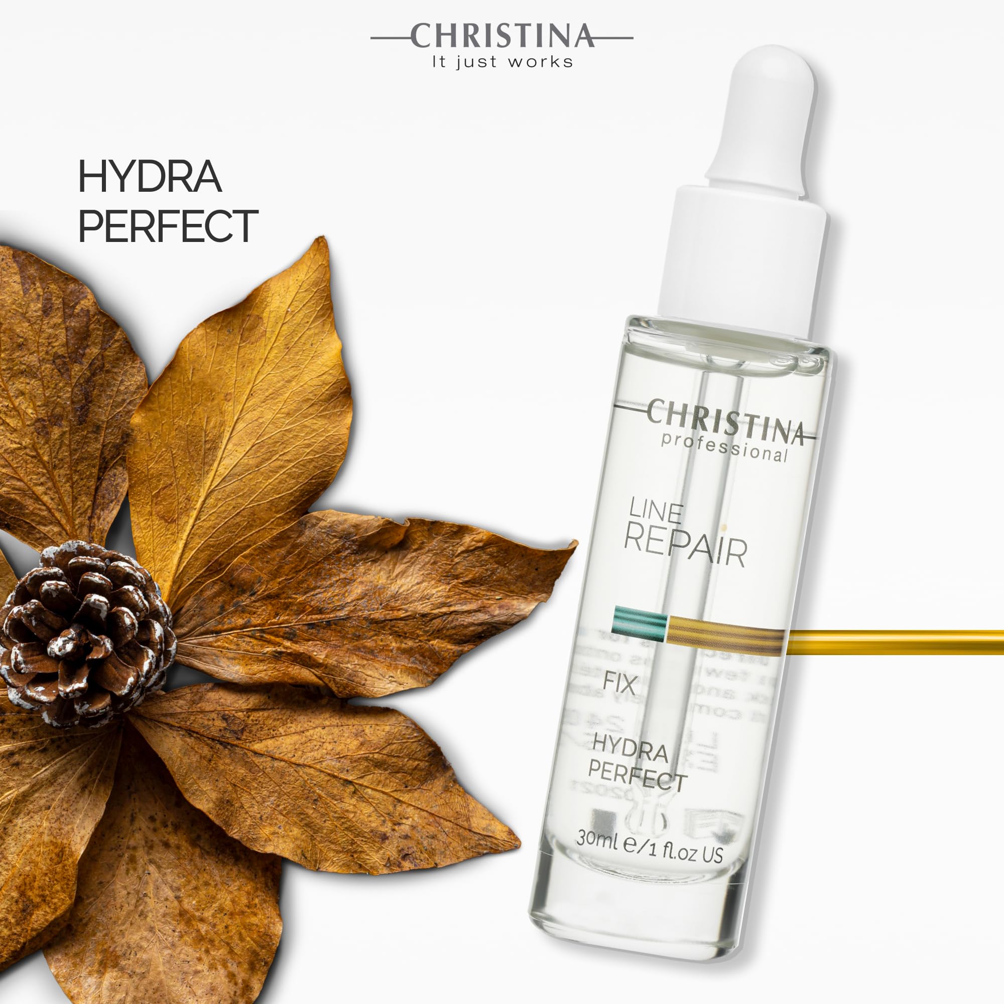 Huyết thanh Christina Line Repair Fix Hydra Perfect dưỡng ẩm, tăng cường độ săn chắc da 30ml