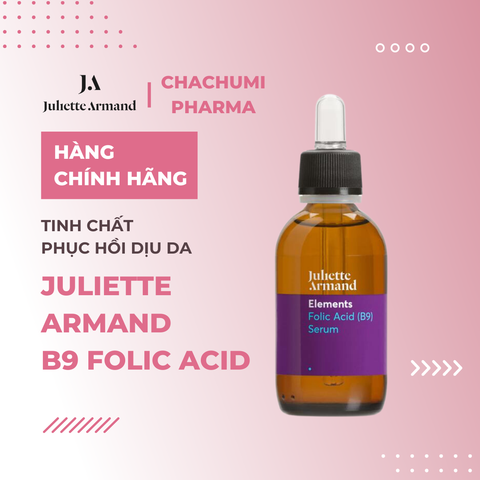 Juliette Armand Folic Acid B9 - Serum giảm kích ứng dị ứng