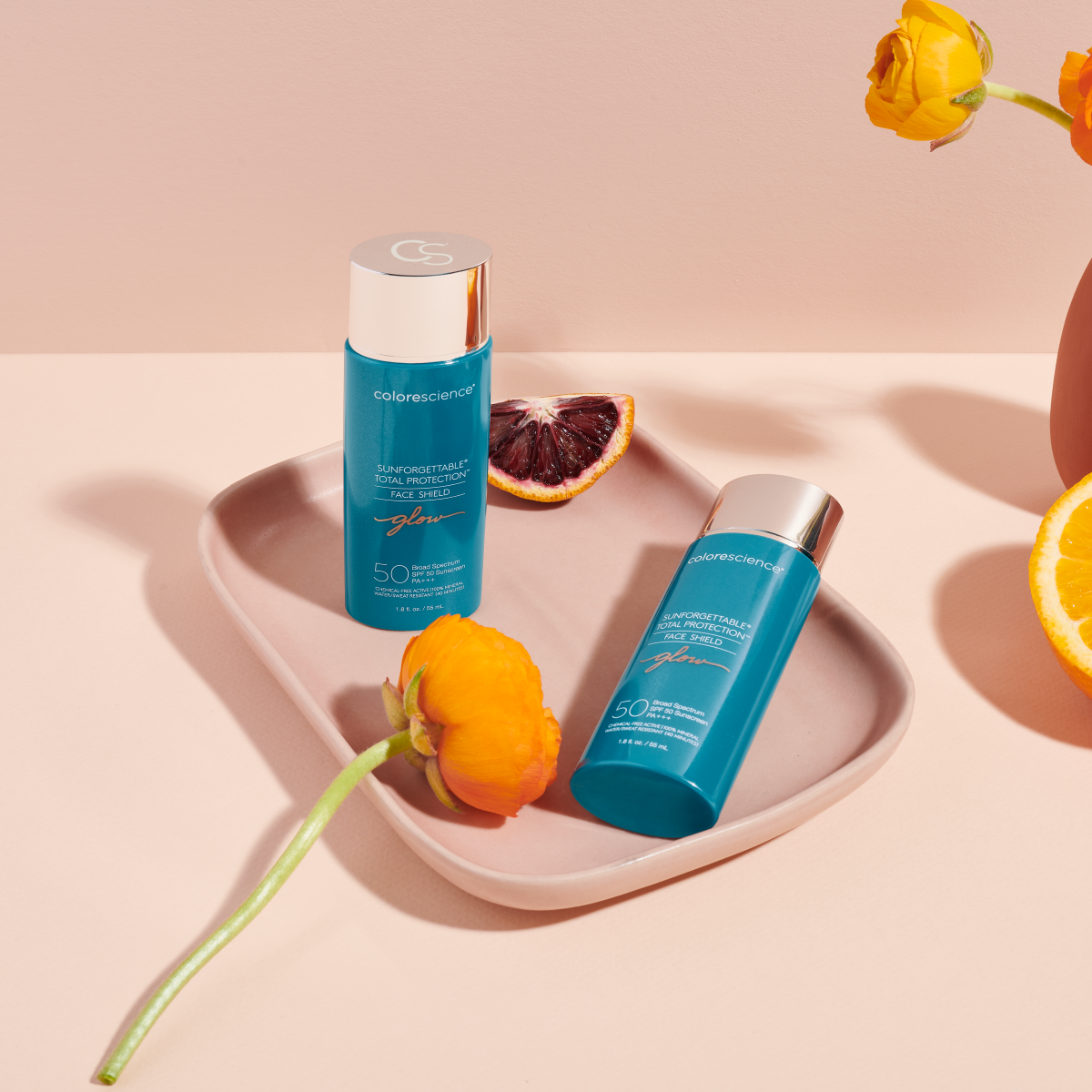 Kem Chống Nắng Căng Bóng Da SPF 50 Colorescience Face Shield Glow 55ml