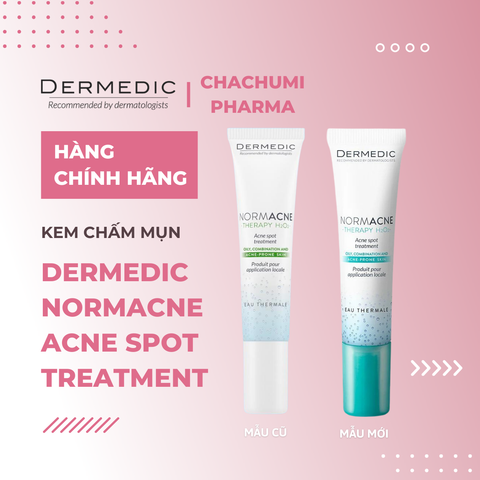 Dermedic Normacne Therapy H2O2 Acne Spot Treatment - Chấm Mụn 15g