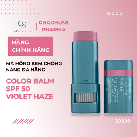 Bộ 3 Má Hồng Kem Colorescience Total Color Balm SPF 50 Chống Nắng Đa Năng