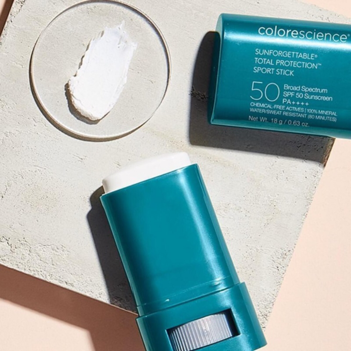 Thanh Lăn Chống Nắng Dạng Sáp SPF 50 Colorescience Sport Stick – Chống Trôi Mồ Hôi 18gr