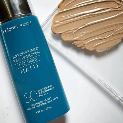 Kem Chống Nắng Kiềm Dầu SPF 50 Colorescience Face Shield Matte 55ml