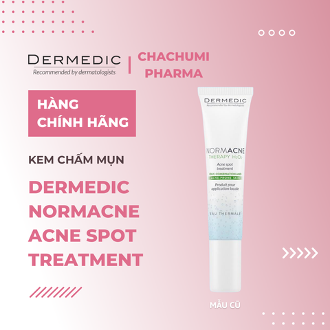 Dermedic Normacne Therapy H2O2 Acne Spot Treatment - Chấm Mụn 15g