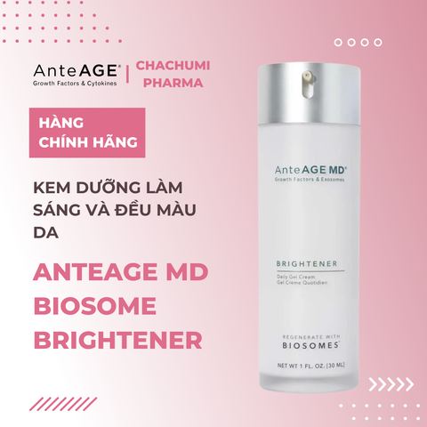 Kem Dưỡng AnteAGE MD Biosome Brightener 30ml Làm Sáng Và Đều Màu Da