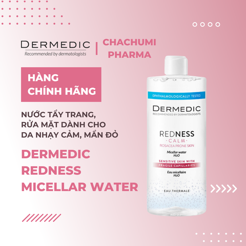 Tẩy trang Dermedic cho mọi loại da, da nhạy cảm Dermedic 500ml