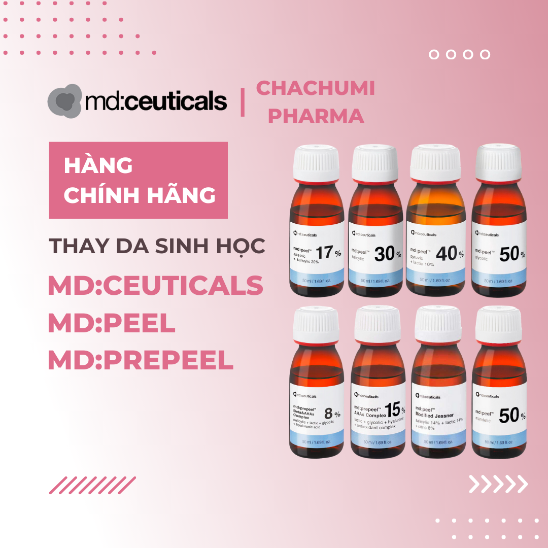 Md:ceuticals MD:PEEL & MD:PREPEEL - Thay da sinh học