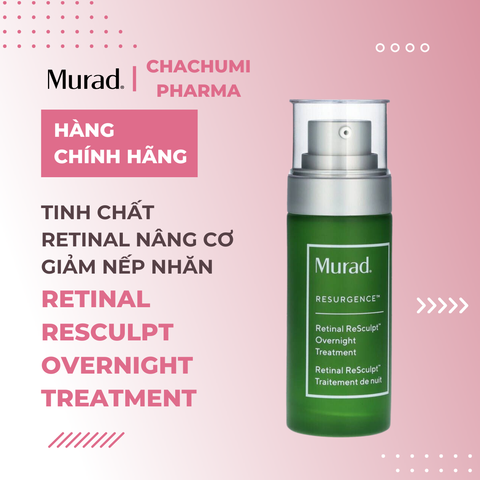 Murad Retinal ReSculpt Overnight Treatment - Tinh chất Retinal nâng cơ giảm nếp nhăn