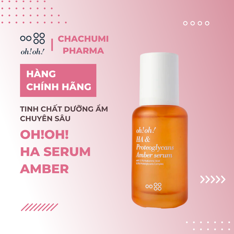 oh!oh! HA Serum : amber - Tinh Chất Dưỡng Ẩm Chuyên Sâu