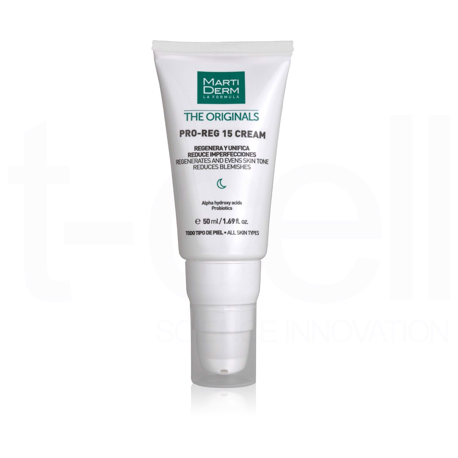MartiDerm The Originals Pro Reg 15 Cream - Kem dưỡng đêm tái tạo da chuyên sâu 15% AHA (50ml)