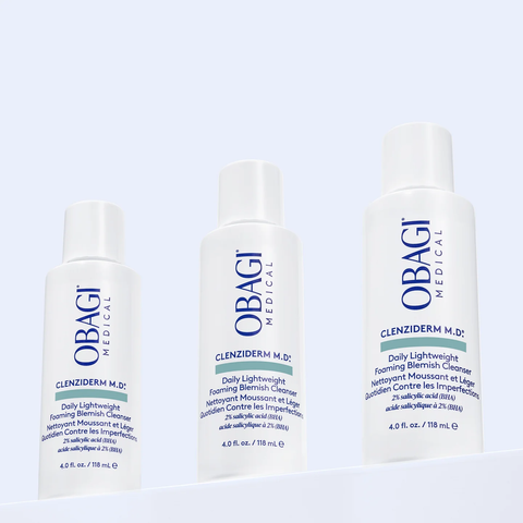 Obagi Clenziderm M.D. Foaming Blemish - Sữa Rửa Mặt Giảm Mụn Chứa BHA 118ml