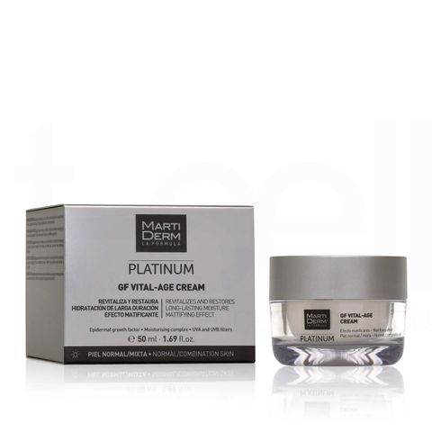 MartiDerm Platinum GF Vital Age Cream normal/mixed Skin - Kem Dưỡng Phục Hồi Chống Lão Hóa Đa Chức Năng (50ml)