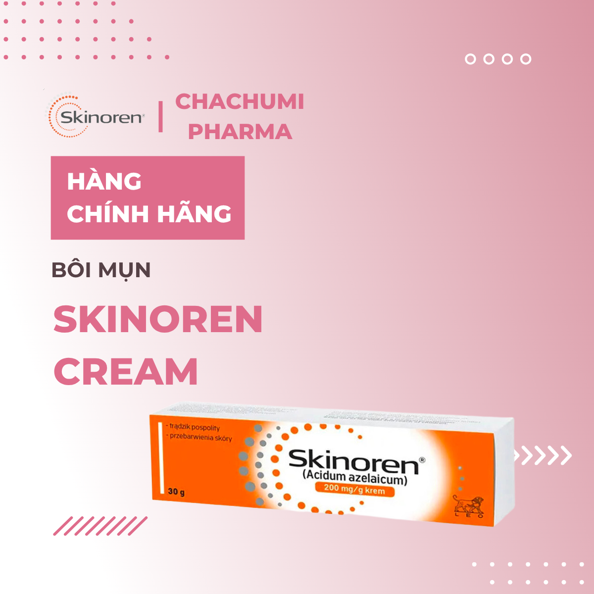 Bôi Mụn Skinoren 200mg Tuýp 30g