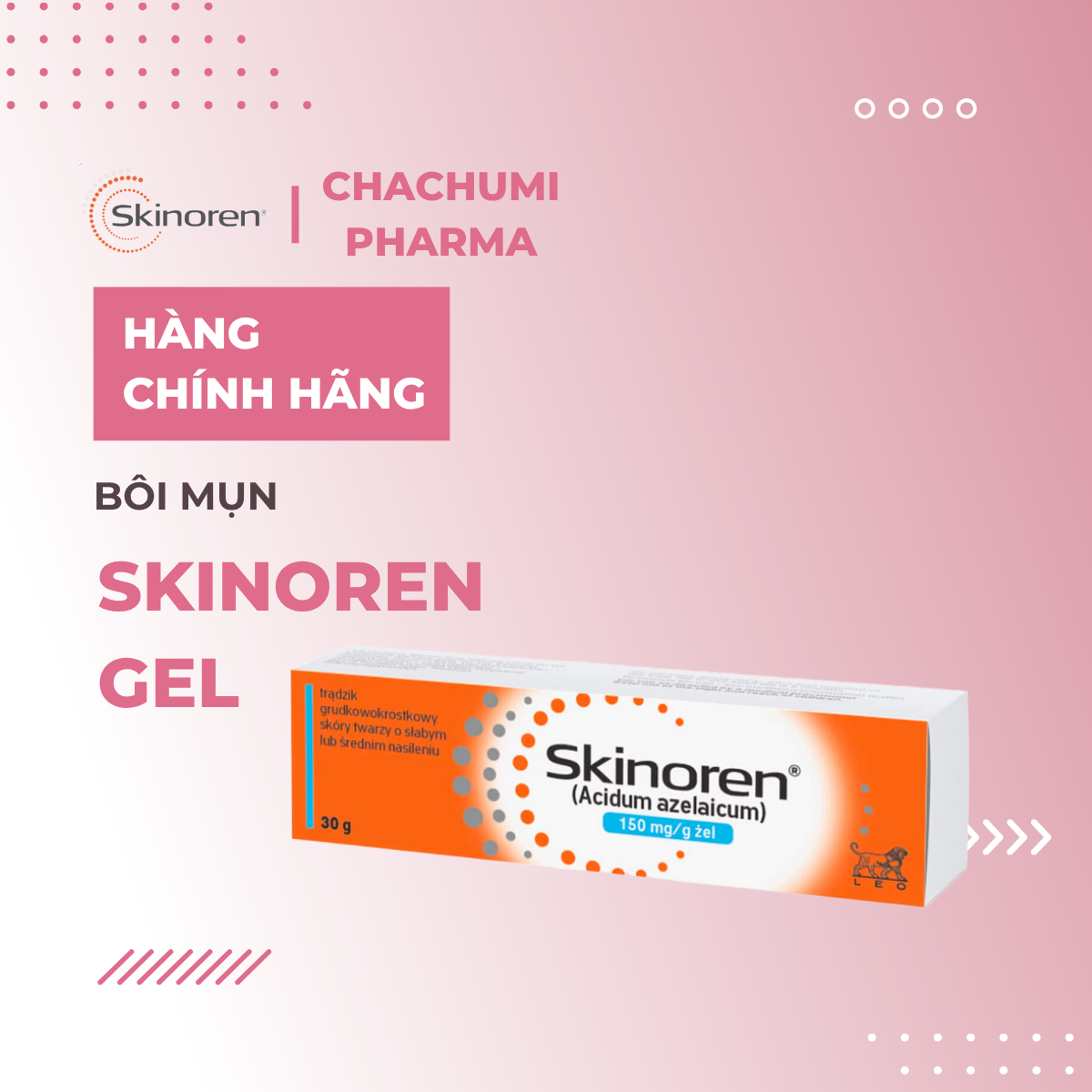 Bôi Mụn Skinoren 200mg Tuýp 30g