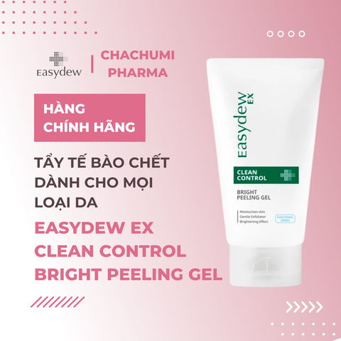 Easydew Ex Clean Control Bright Peeling Gel 120ml - Tẩy Tế Bào Chết Dành Cho Mọi Loại Da