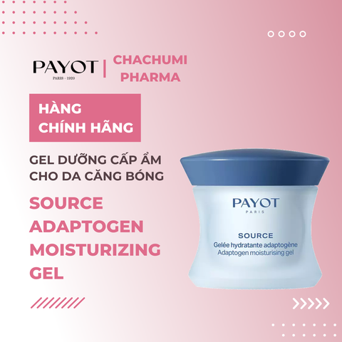 Gel dưỡng PAYOT Source Adaptogen Moisturizing Gel cấp nước nhẹ nhàng da mướt mịn 50ml