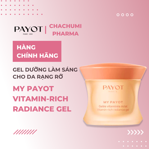 Gel dưỡng PAYOT My Payot Vitamin Rich Gel làm sáng da kiểm soát dầu 50ml