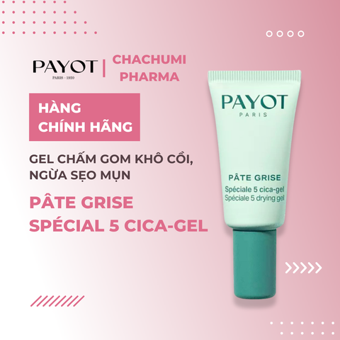 Gel chấm mụn PAYOT Pâte Grise Spécial 5 Drying Gel gom cồi ngừa thâm sẹo 15ml
