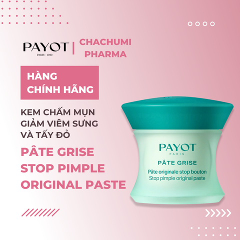 Kem chấm mụn PAYOT Pâte Grise Stop Pimple Original Paste giảm viêm sưng đỏ 15ml