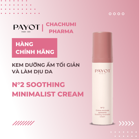 Kem dưỡng PAYOT N°2 Soothing Minimalist Cream tối giản làm dịu da nhạy cảm 50ml