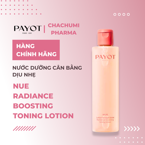Nước dưỡng PAYOT Nue Radiance Boosting Toning Lotion cân bằng làm sáng da 200ml