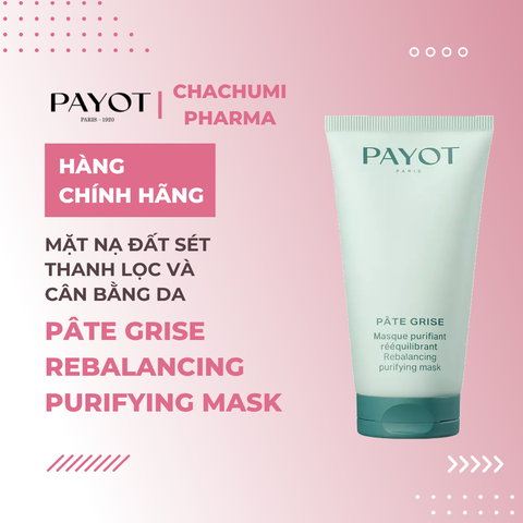 Mặt nạ đất sét PAYOT Pâte Grise Rebalancing Purifying Mask Thanh Lọc Cân bằng da 75ml