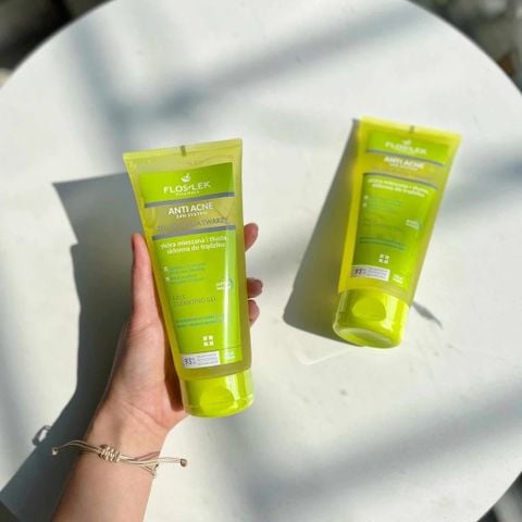 Floslek Anti Acne Bacterial Face Cleansing Gel - Sữa Rửa Mặt Cho Da Nhờn Mụn 200ml 125ml