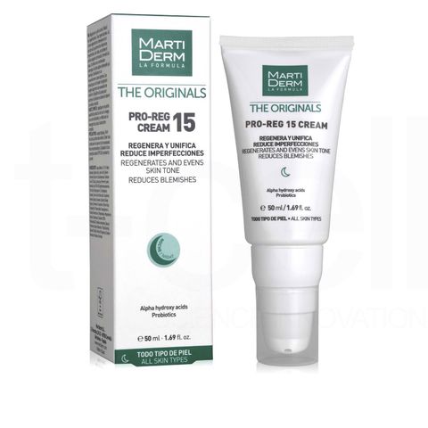 MartiDerm The Originals Pro Reg 15 Cream - Kem dưỡng đêm tái tạo da chuyên sâu 15% AHA (50ml)