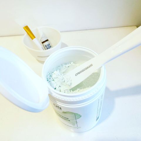 Onmacabim Alginate Powder Whitening mask - Mặt nạ tảo nâu trắng, mịn