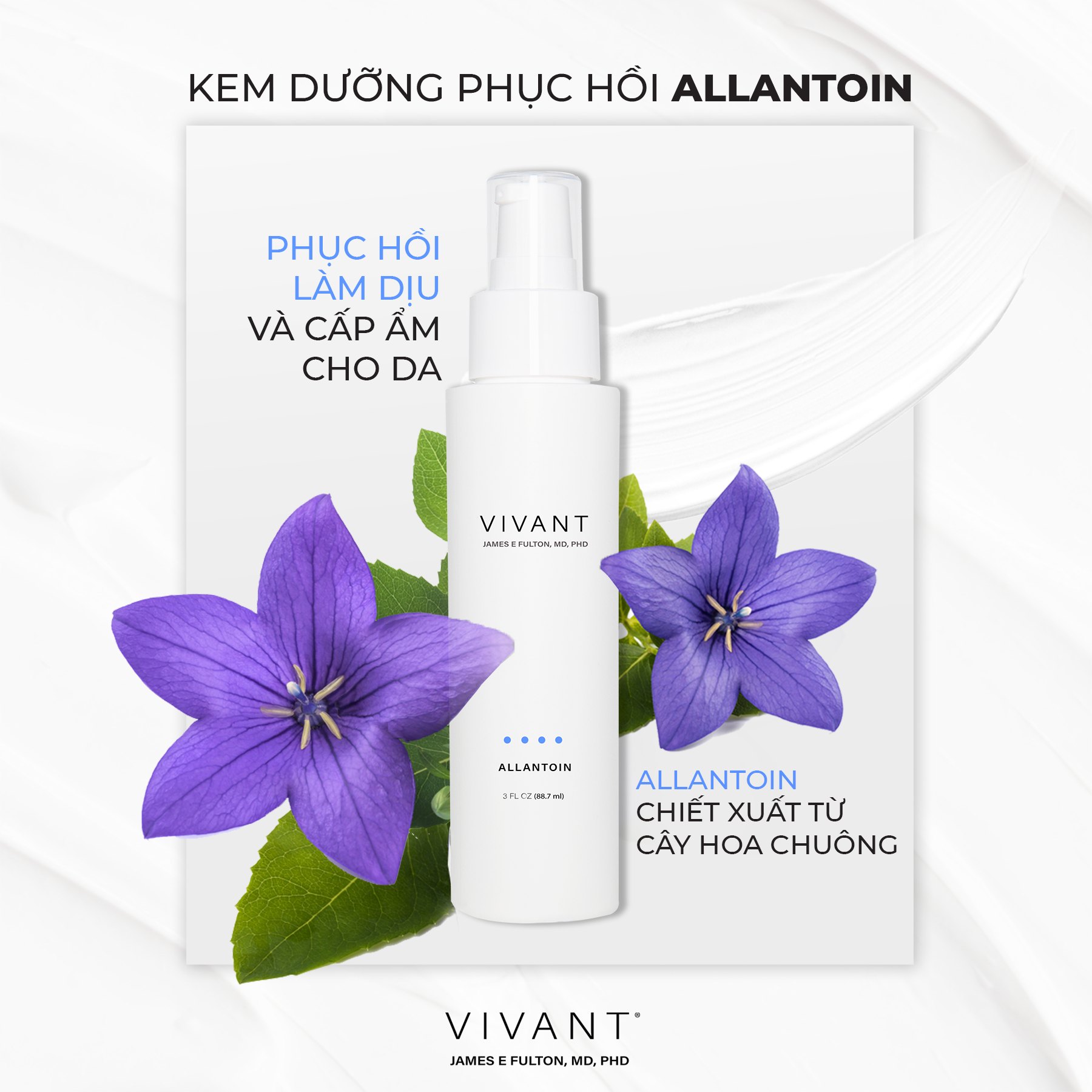 Vivant Allantion Sedating & Hydrating Lotion - Sữa dưỡng