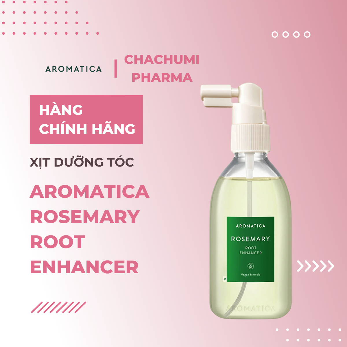 Aromatica Rosemary Root Enhancer - Xịt Dưỡng Tóc