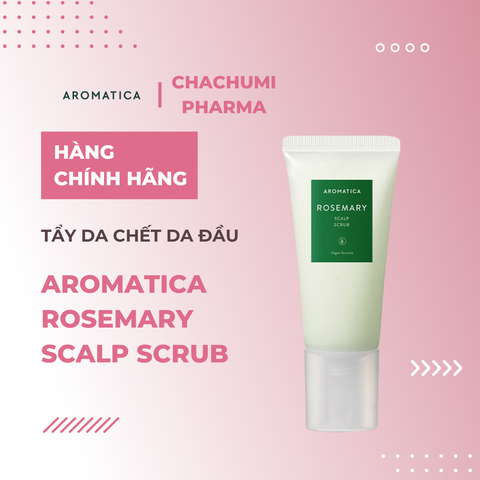Aromatica Rosemary Scalp Scrub - Tẩy Da Chết Da Đầu